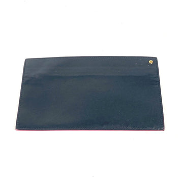 Fendi Pouch Leather Black By Color Accessories Flat Women
