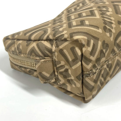Fendi Pouch 8N0179 Nylon Beige Skims Collaboration Logo Women