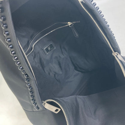 Fendi Backpack 7Vz016 Nylon Black Backpack Bag Karl Lagerfeld Women Secondhand