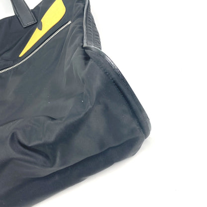Fendi Tote Bag 7Va367 Nylon Black Monster Bugs Mens