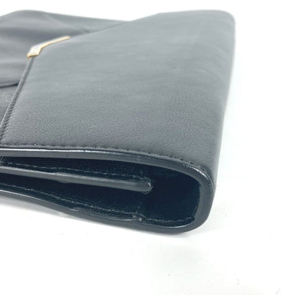 Fendi Clutch Bag 8M0312 Leather Black Flap To Joule Mens