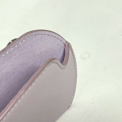 Fendi Pouch 7As069 Leather Light Purple Eyewear Glasses Sunglasses Case Ff Logo Glasses Case Women