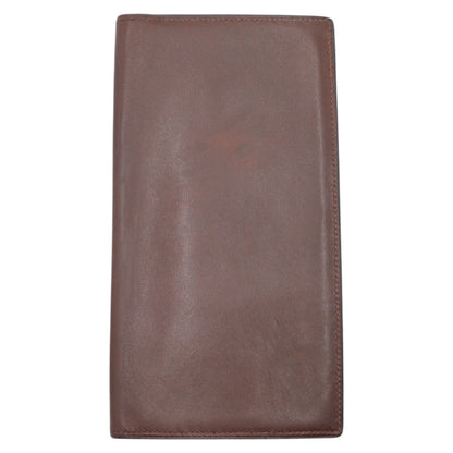 Hermes Bill Compartment Leather Camel Brown Bill Compartment Bifold Wallet Citizen Twill Mens