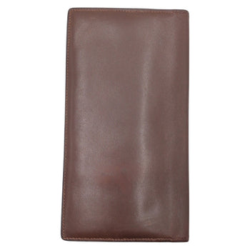Hermes Bill Compartment Leather Camel Brown Bill Compartment Bifold Wallet Citizen Twill Mens