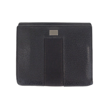 Gucci Bifold Wallet 035 1408 2090 Leather Black Silvermetal Folding Wallet Compact Wallet Mens