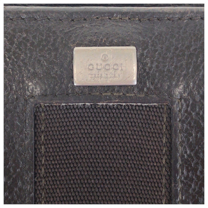Gucci Bifold Wallet 035 1408 2090 Leather Black Silvermetal Folding Wallet Compact Wallet Mens