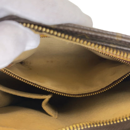 Louis Vuitton Shoulder Bag M51146 Pvc Brown Gold Metal Shoulder Bag Monogram Loopingmm Women