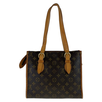 Louis Vuitton Tote Bag M40007 Pvc, Leather Brown Gold Metal Tote Bag Handbag Shoulder Bag Monogram