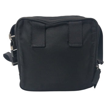 Prada Shoulder Bag Nylon Black Shoulder Bag Unisex Test Triangular Logo Mens