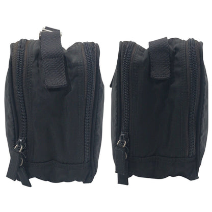 Prada Shoulder Bag Nylon Black Shoulder Bag Unisex Test Triangular Logo Mens