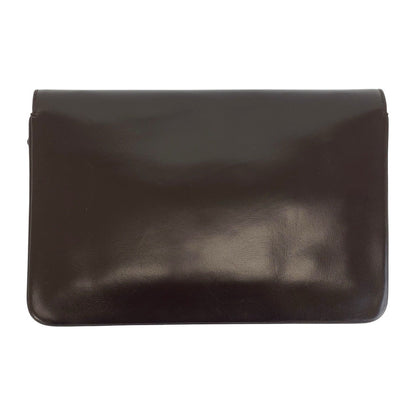 Gucci Shoulder Bag Leather Brown Gold Metal Shoulder Bag Messenger Bag Women