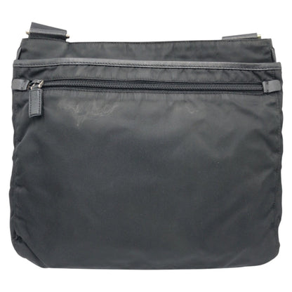Prada Shoulder Bag Nylon Black Black Shoulder Bag Unisex Test Triangular Logo Mens