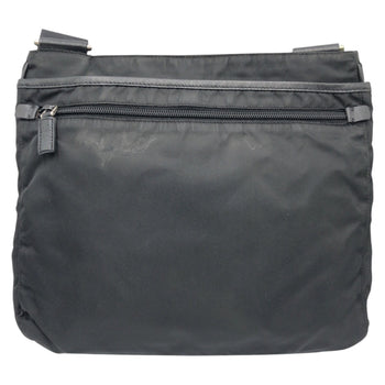 Prada Shoulder Bag Nylon Black Black Shoulder Bag Unisex Test Triangular Logo Mens