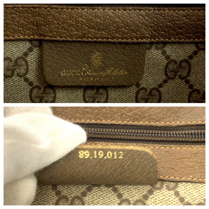 Gucci Boston Duffel Bag 89 19 012 Gg Supreme Canvas Beige Brown Boston Duffel Bag Shoulder Bag Old
