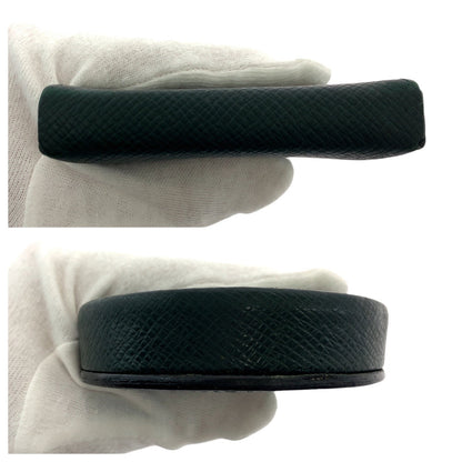 Louis Vuitton Coin Case M30374 Leather Epithea Dark Green Coin Case Coin Pocket Unisex Taiga