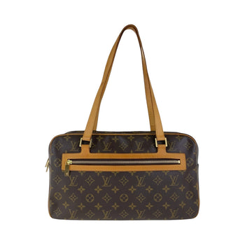 Louis Vuitton Shoulder Bag M51181 Pvc, Leather Brown Gold Metal Shoulder Bag Monogram Cite Gm Women