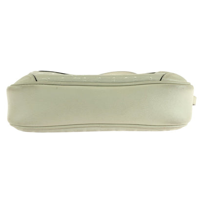Gucci Shoulder Bag 675776 Leather White Cream Gold Metal Gg Star