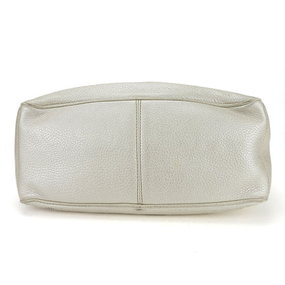 Celine Handbag 134023Ngr Leather Gold Women