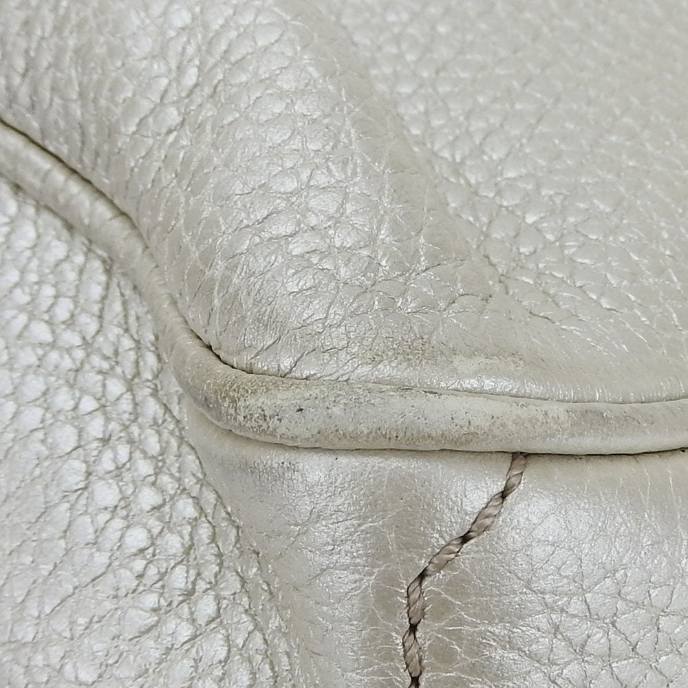Celine Handbag 134023Ngr Leather Gold Women