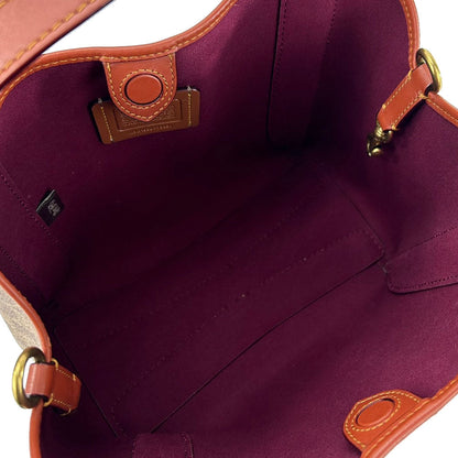 Coach Handbag 79251 Pvc, Leather Brown Women