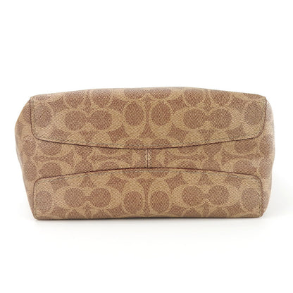 Coach Handbag 79251 Pvc, Leather Brown Women