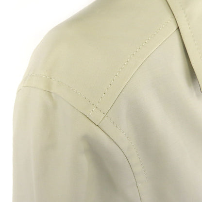 Burberry London Trench Coat Cotton, Polyurethane Ivory Women
