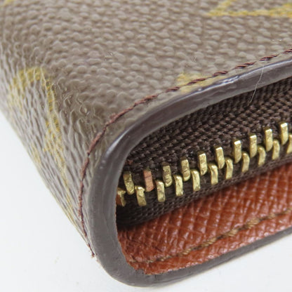 Louis Vuitton Long Wallet Purse M61727 Monogram Brown Porto Monezup Women
