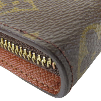 Louis Vuitton Long Wallet Purse M61727 Monogram Brown Porto Monezup Women