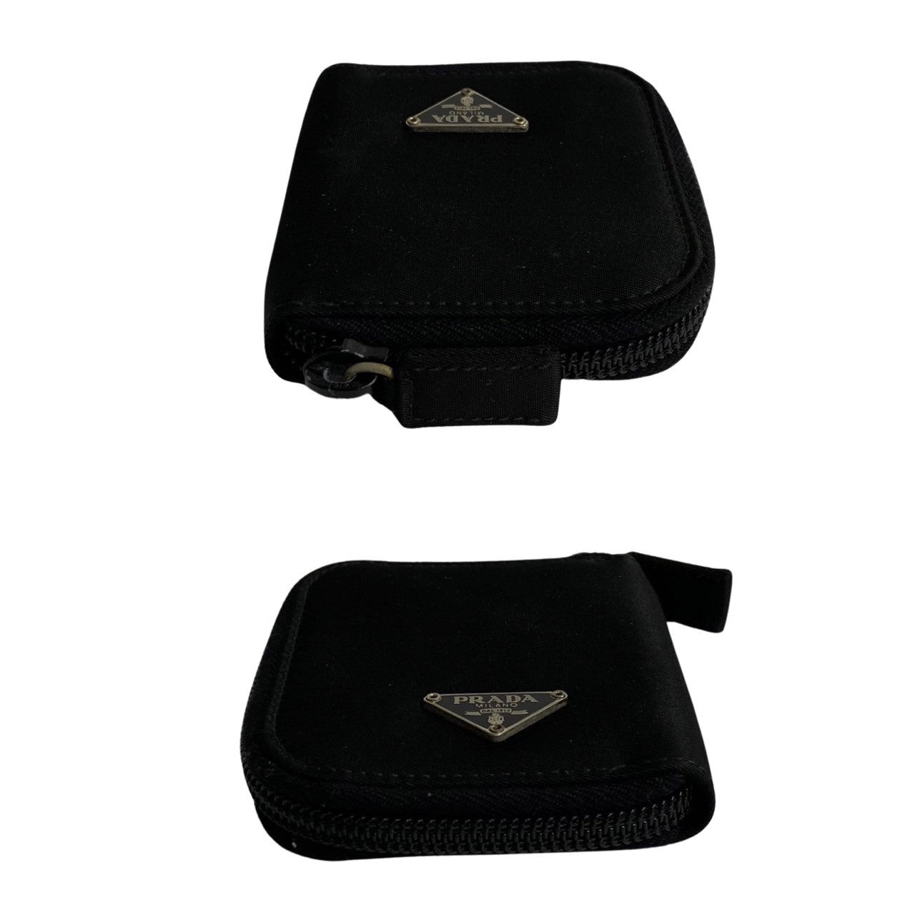 Salvatore Ferragamo Bifold Wallet Leather Black Gancini Women
