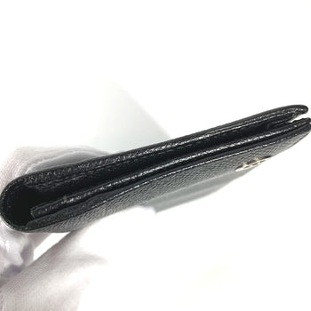 Bvlgari Long Wallet Purse Leather Black Long Wallet Bulgari Bulgari Mens