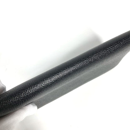 Bvlgari Long Wallet Purse Leather Black Long Wallet Bulgari Bulgari Mens