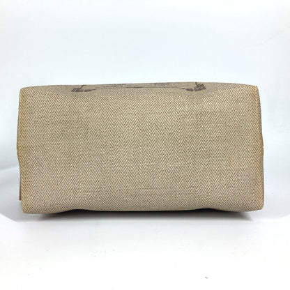 Bvlgari Business Bag Leather / Pvc Beige S.Bulgari Logo Unisex(Unisex)