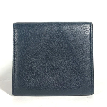 Cartier Coin Case Leather Black Must Line Logo Mens(Unisex)