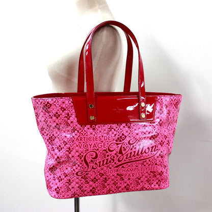 Louis Vuitton Tote Bag M93160 Pvc Pink Beach Line Cosmic Pm Women