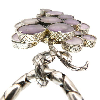 Bottegaveneta Necklace Amethyst, Silver925 Purple Grape Amethyst Women