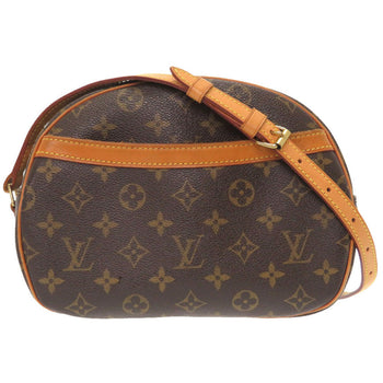 Louis Vuitton Shoulder Bag M51221 Monogram Canvas Brown Monogram Blois Women