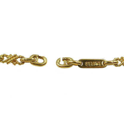Celine Necklace Metal Gold Women
