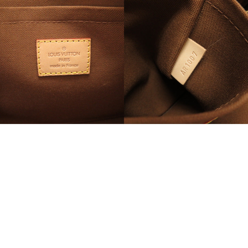 Louis Vuitton Handbag M40140 Monogram Canvas Brown Monogram Rivette Women