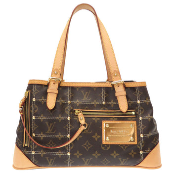 Louis Vuitton Handbag M40140 Monogram Canvas Brown Monogram Rivette Women