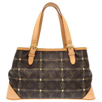 Louis Vuitton Handbag M40140 Monogram Canvas Brown Monogram Rivette Women