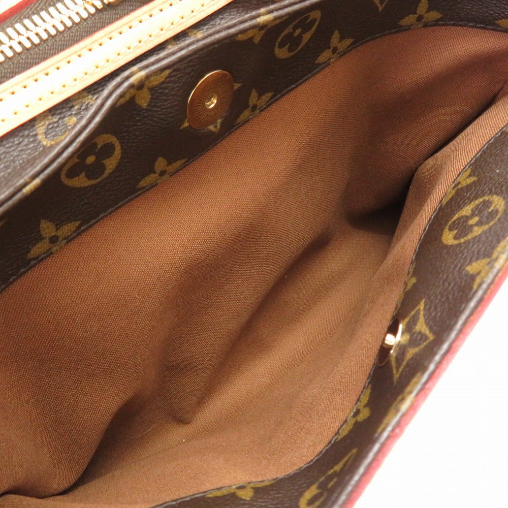 Louis Vuitton Handbag M40140 Monogram Canvas Brown Monogram Rivette Women