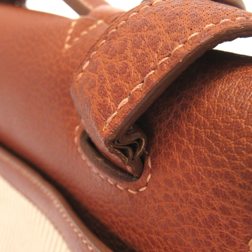 Hermes Shoulder Bag Buffl Brown Sac Adepesh Dplg Mens