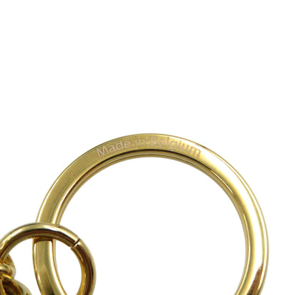 Delvaux Key Ring Leather Green Tempate Women