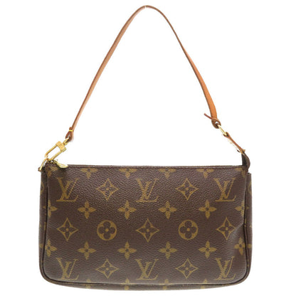 Louis Vuitton Pouch M51980 Monogram Canvas Brown Monogram Pochette Accessory Pouch Women