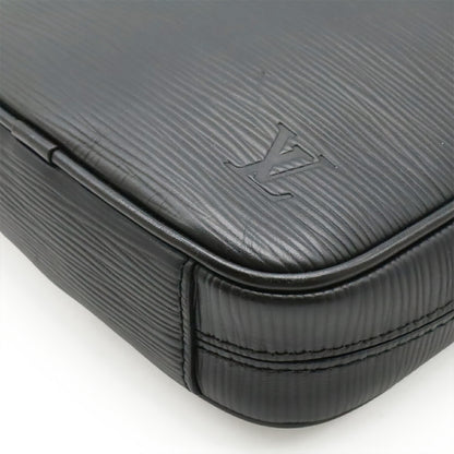 Louis Vuitton Epi Danube Pm Nm Shoulder Bag Pochette Leather Noir Black M51694