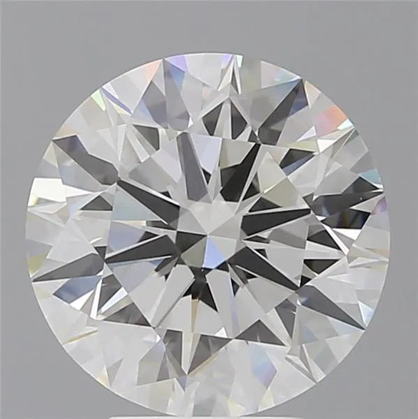 5.00ct Round Lab Grown Diamond (Colour F, Clarity VVS2, Cut ID, IGI Certified)