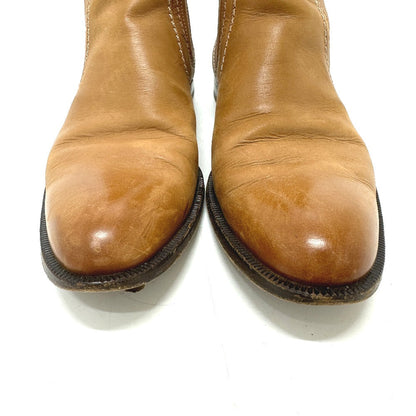 Bally Boots Leather Brown Side Gore 7 1/2