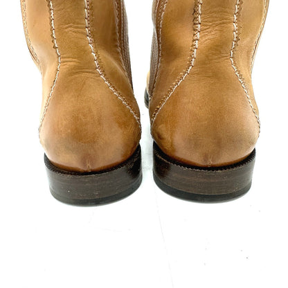 Bally Boots Leather Brown Side Gore 7 1/2