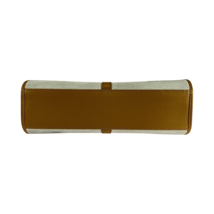 Gucci Shoulder Bag 002 1068 Suede, Leather Gray Camel Gold Metal Jackie Women