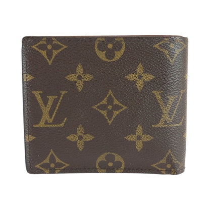 Louis Vuitton Bifold Wallet M61675 Pvc Brown Folding Wallet Compact Wallet Monogram Portefeuille